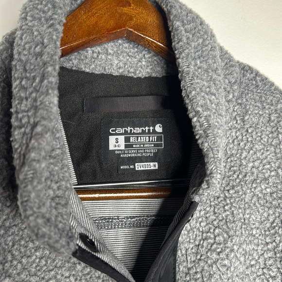 Carhartt Charcoal Fleece Vest - Picture 11 of 11